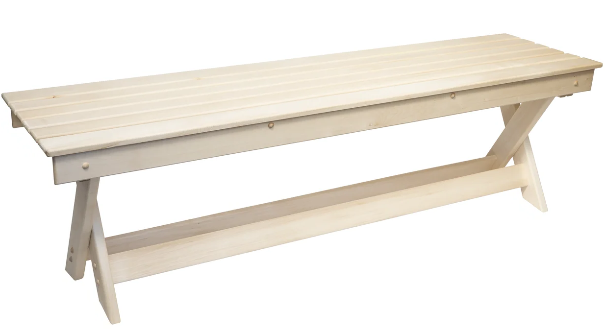 Лавка банна з дерева Опіталь Бланже (ЛАБ-001201)