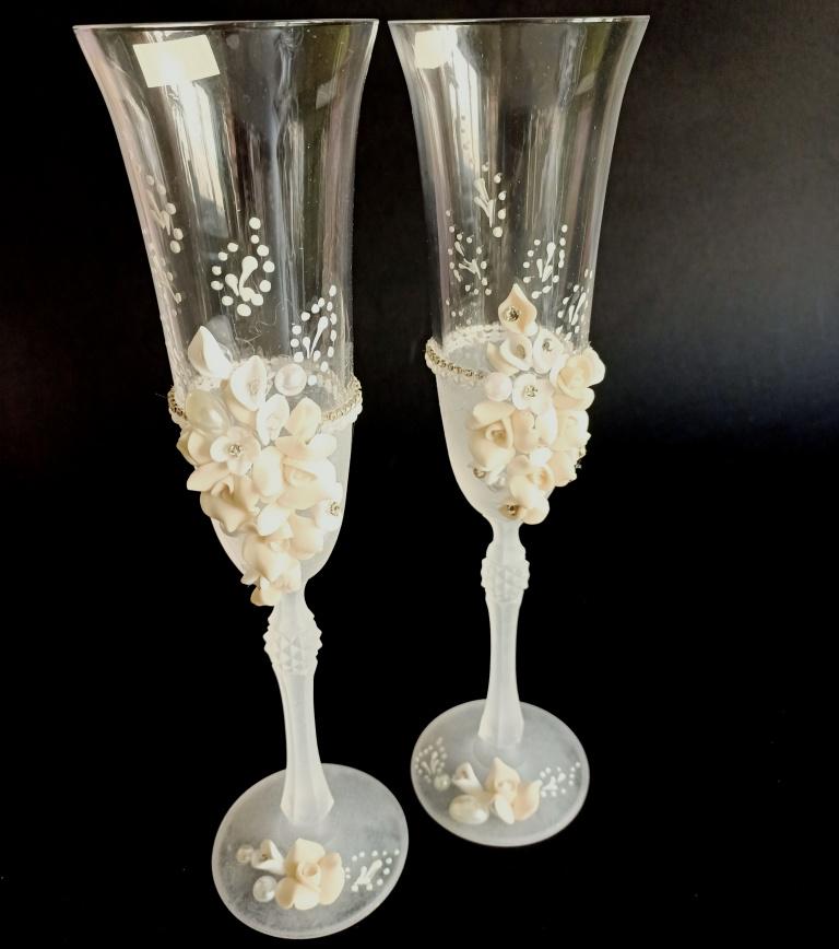 Бокалы свадебные Bohemia Sandy Vip 190 мл 2 шт. (4114)