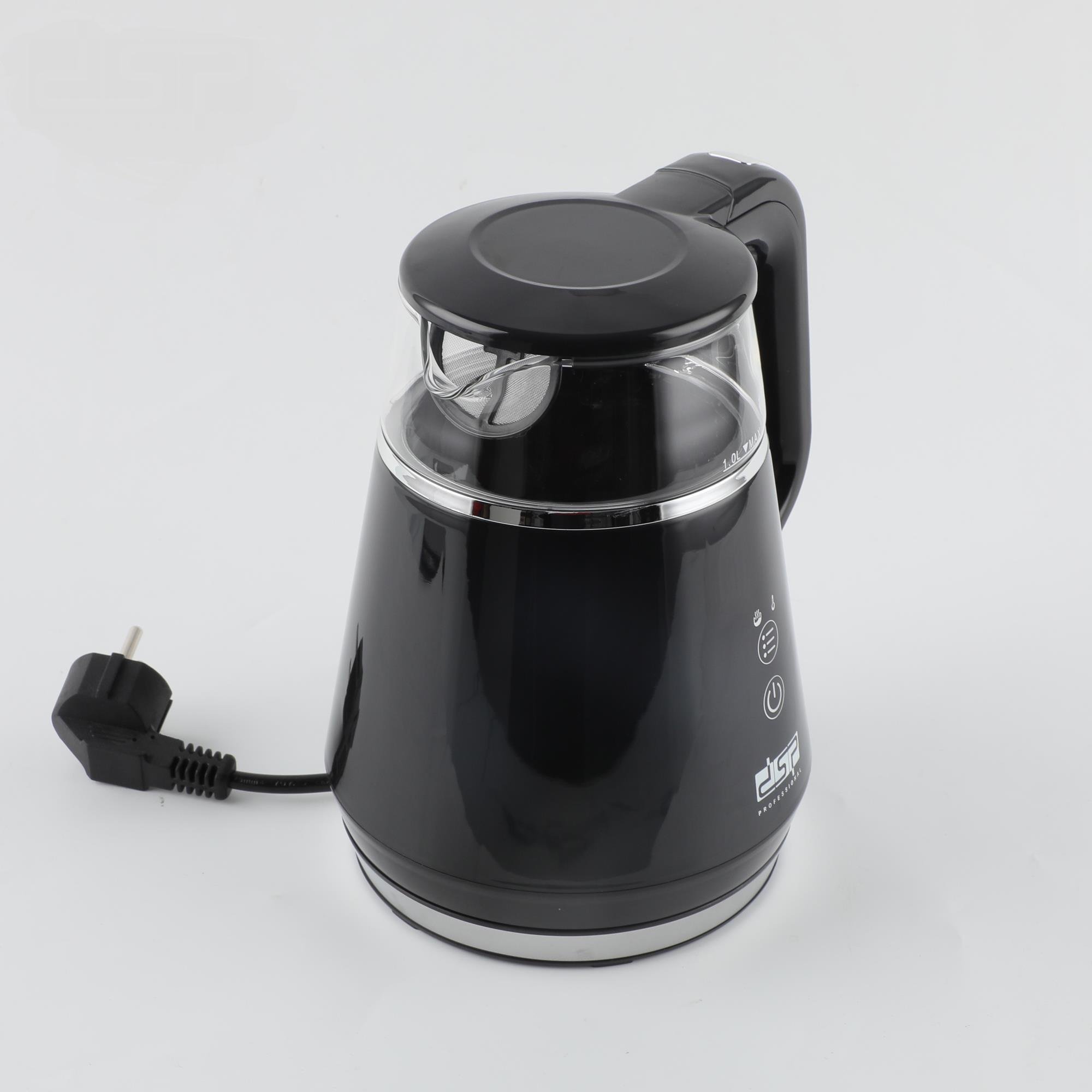 Электрочайник Dsp KK1275 5 режимов температуры Черный - фото 4