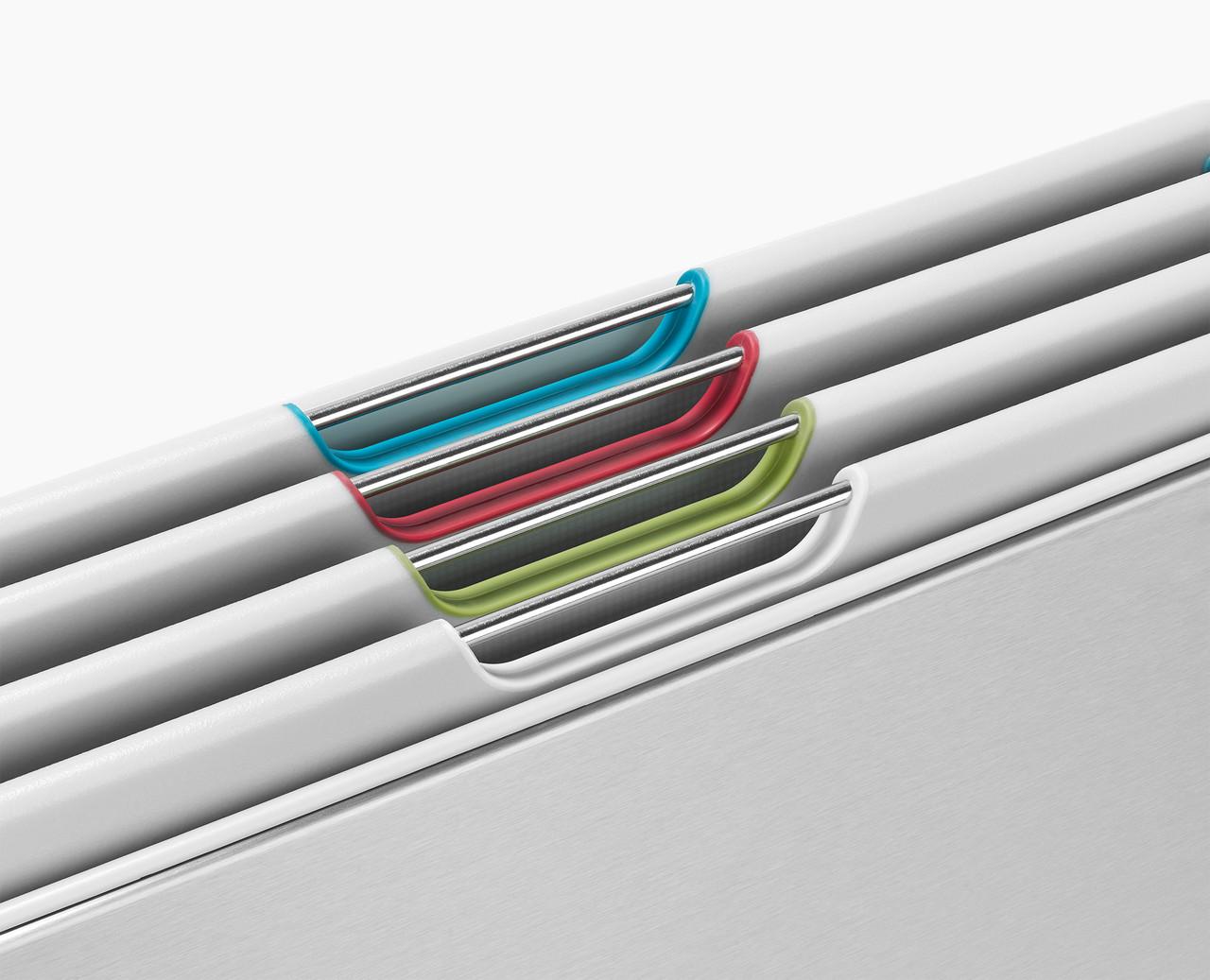 Набор досок Joseph Joseph 1000072 Folio 4 шт. в кейсе из нержавеющей стали (1000072) - фото 4 Набор досок Joseph Joseph 1000072 Folio 4 шт. в кейсе из нержавеющей стали (1000072) - фото 4