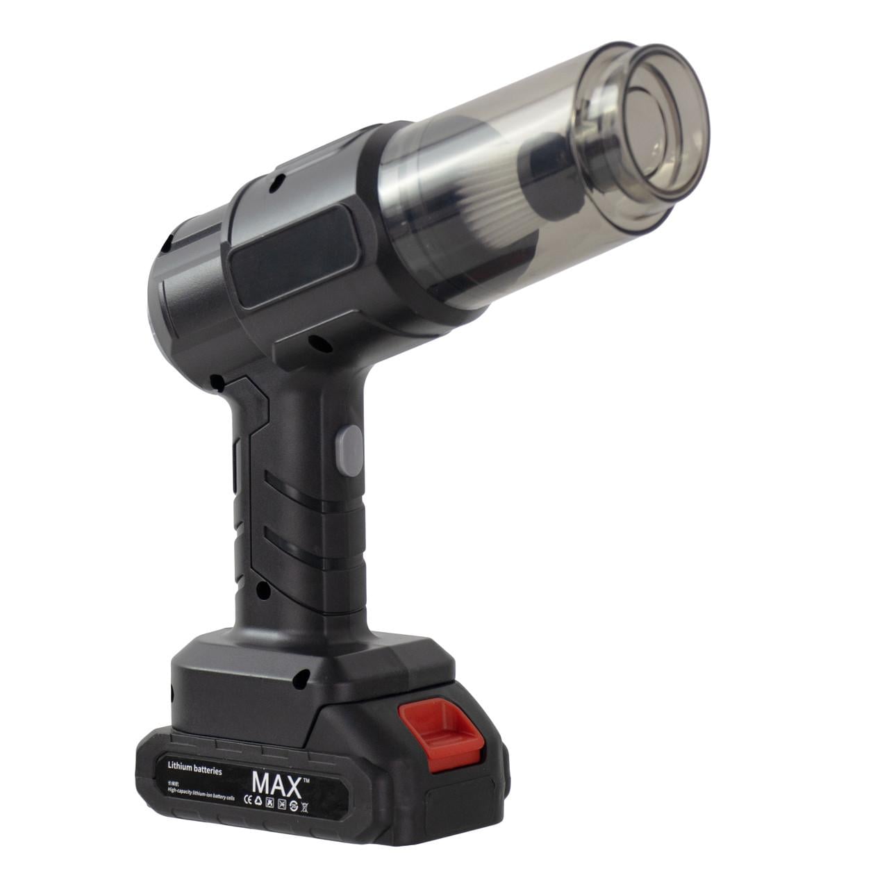 Автомобильный пылесос Maxtop MP-251 аккумуляторный HEPA-фильтр 150W Black (3_07880)