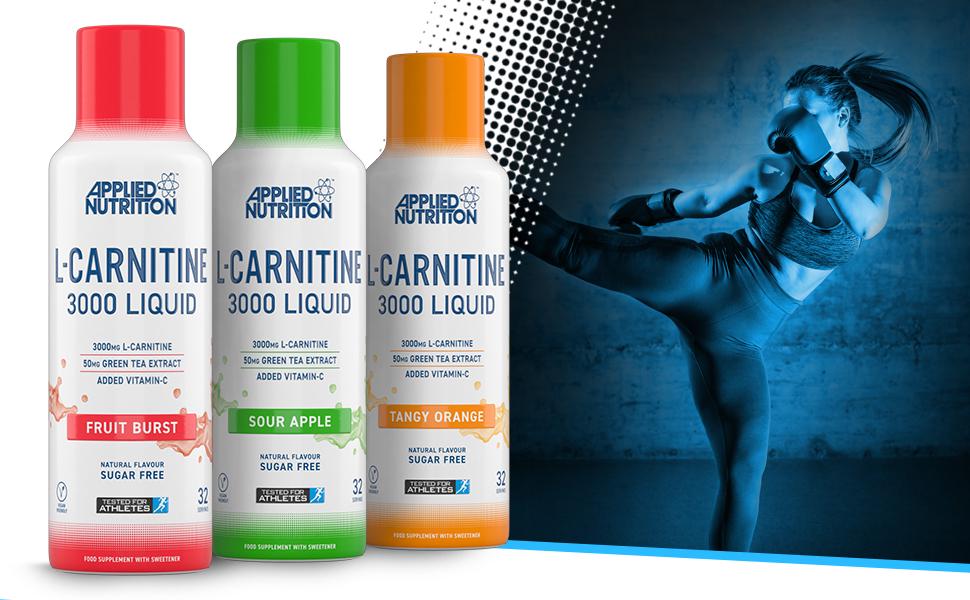 L-карнітин Applied Nutrition L-Carnitine Liquid 3000 480 мл Tangy Orange - фото 3