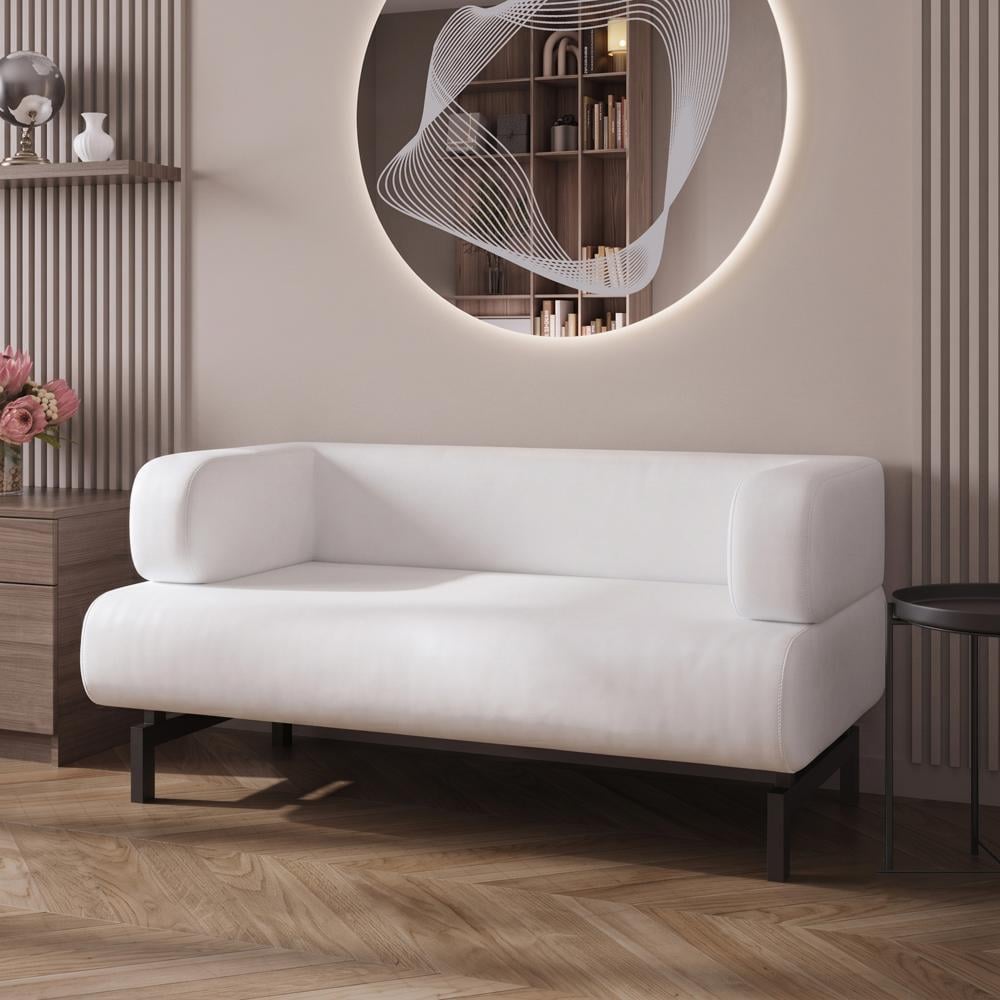 Диван Gianni экокожа Cloud 152х85х74 см White (rich_sofa_00233)