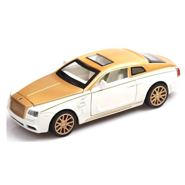 Машинка-моделька ТК Union Group Rolls Royce Phantom коллекционная Бело-золотой (59317)