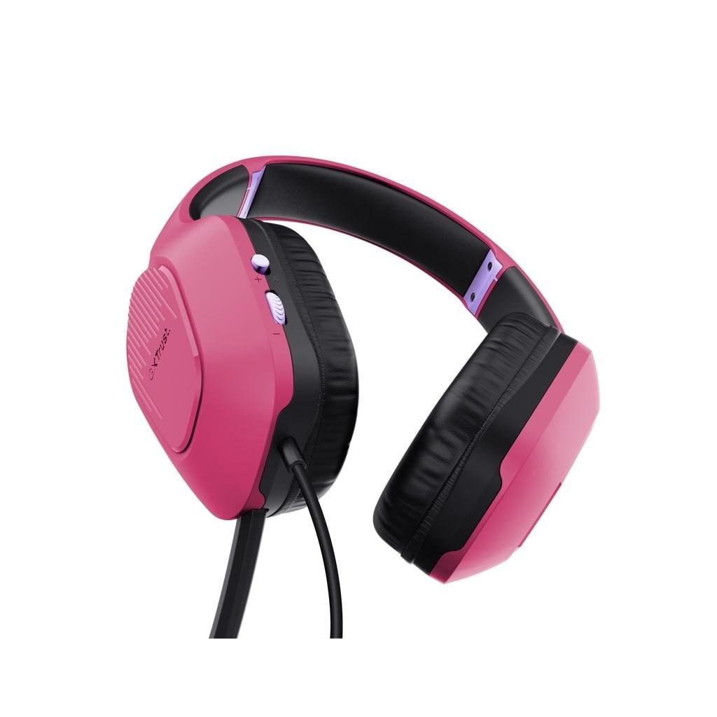 Навушники Trust GXT 415 Zirox 3,5 мм Pink (24992) - фото 4