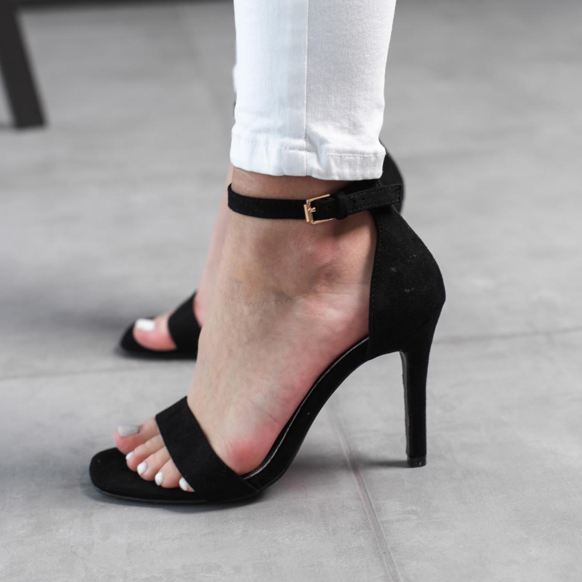 Босоножки женские Fashion р. 38 24,5 см Черный (3644)