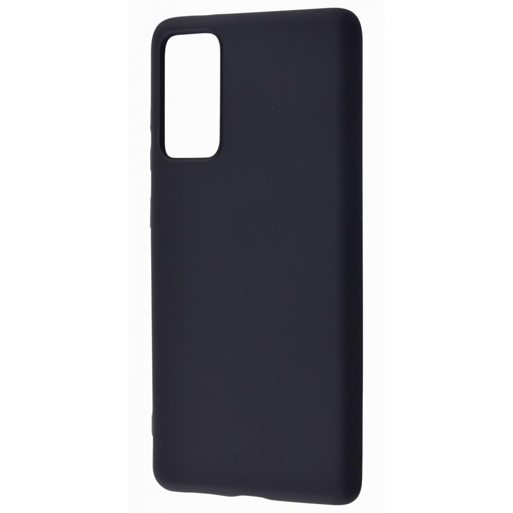 Чохол однотонний WAVE Colorful Case (TPU) Samsung Galaxy S20 FE (G780F) black