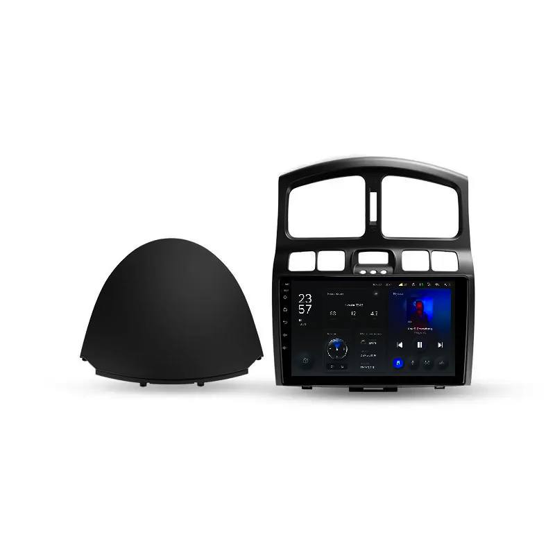 Автомагнитола штатная Teyes X1 для Hyundai Santa Fe SM 2000-2012 Android X1 2/32G Wi-Fi/4G