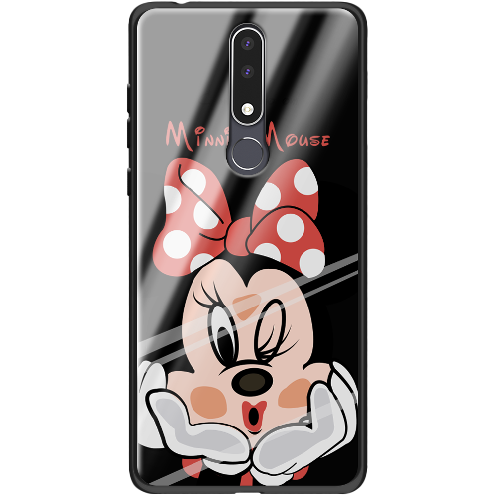 Чохол BoxFace Nokia 3.1 Plus Lady M Чорний силікон зі склом (36116-cc59-37737) - фото 3