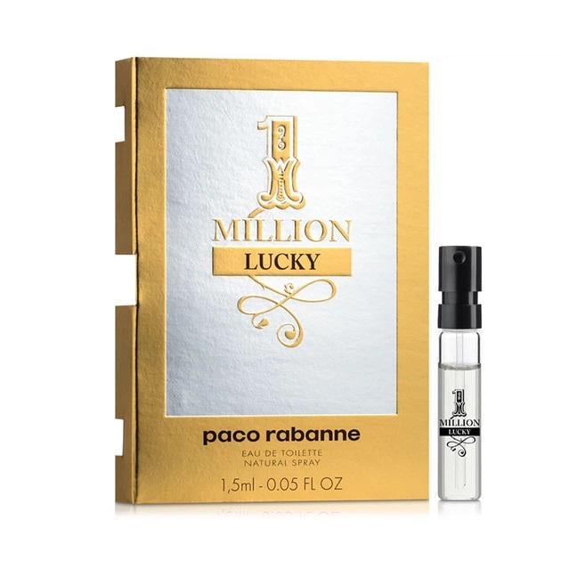 Туалетная вода для мужчин PACO RABANNE 1 Million Lucky 1,5 мл пробник (404925)