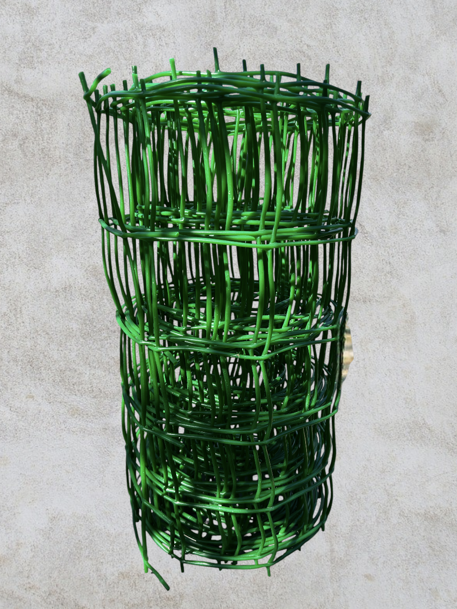 Сетка декоративная Клевер пластиковая 85x95 мм 50 см x 20 м Светло-зеленый (574)