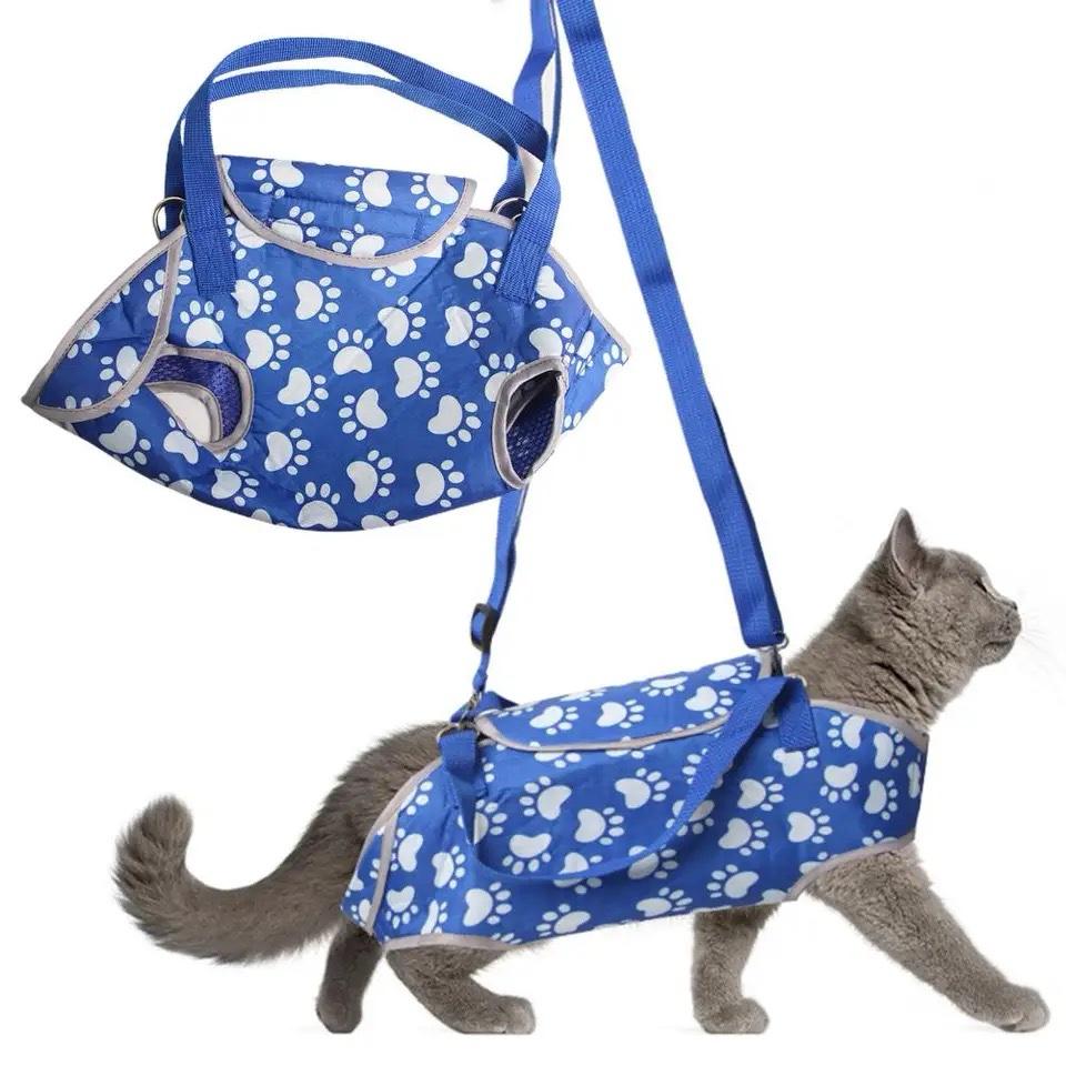 Сумка-переноска для собак и кошек Sling Style 30 см М Blue (574839) - фото 2