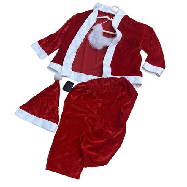 Костюм HOME R96027 Санты 5 пр. 6-9 лет one size Разноцветный - фото 1