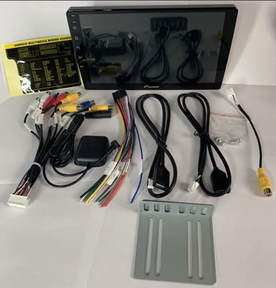 Автомобильная магнитола мультимедийная Android X9116 большой экран 1GB RAM 16GB ROM с пультом управления современная