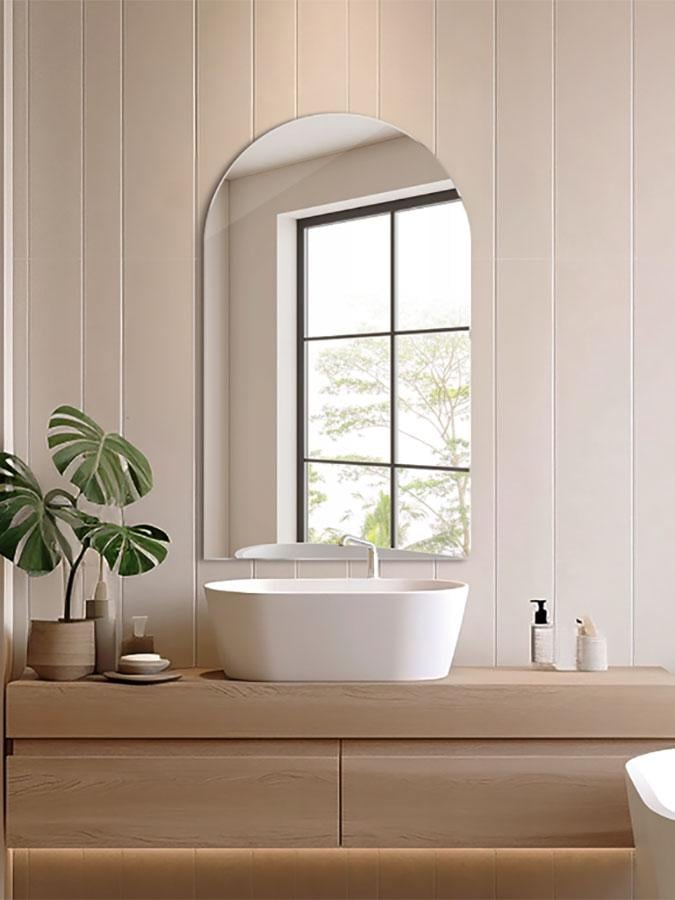 Зеркало с подсветкой Арка M 50х100 см (10012M-50100stW)