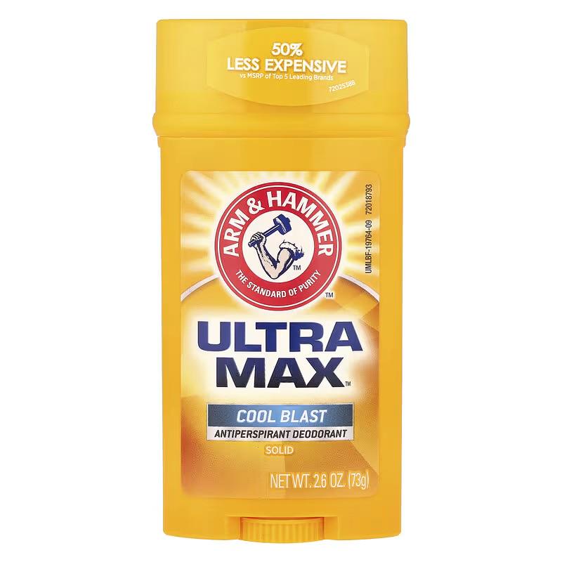 Дезодорант-антиперспирант Hammer UltraMax Solid Antiperspirant Deodorant Cool Blast 73 г