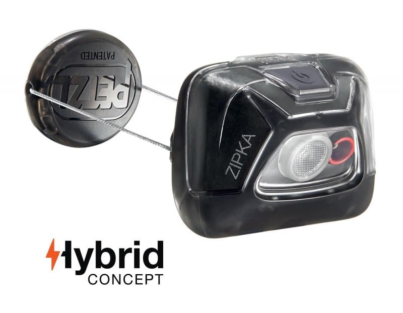 Фонарь Petzl Zipka Черный (1052-E93ABA)