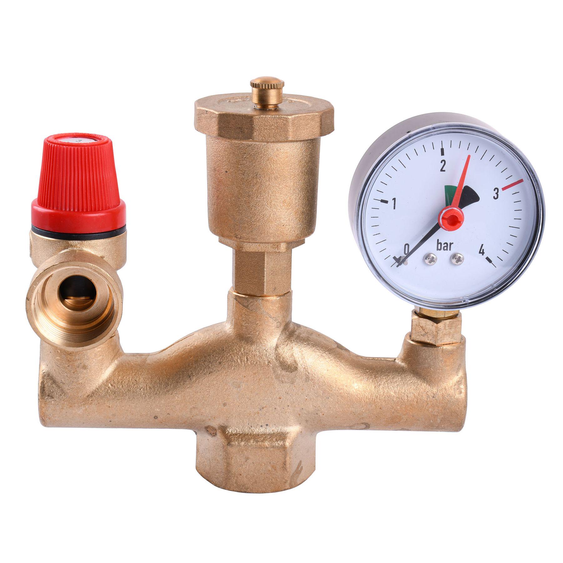 Группа безопасности котла 1″ NV-5029 HT 253 в сборе (000002308)