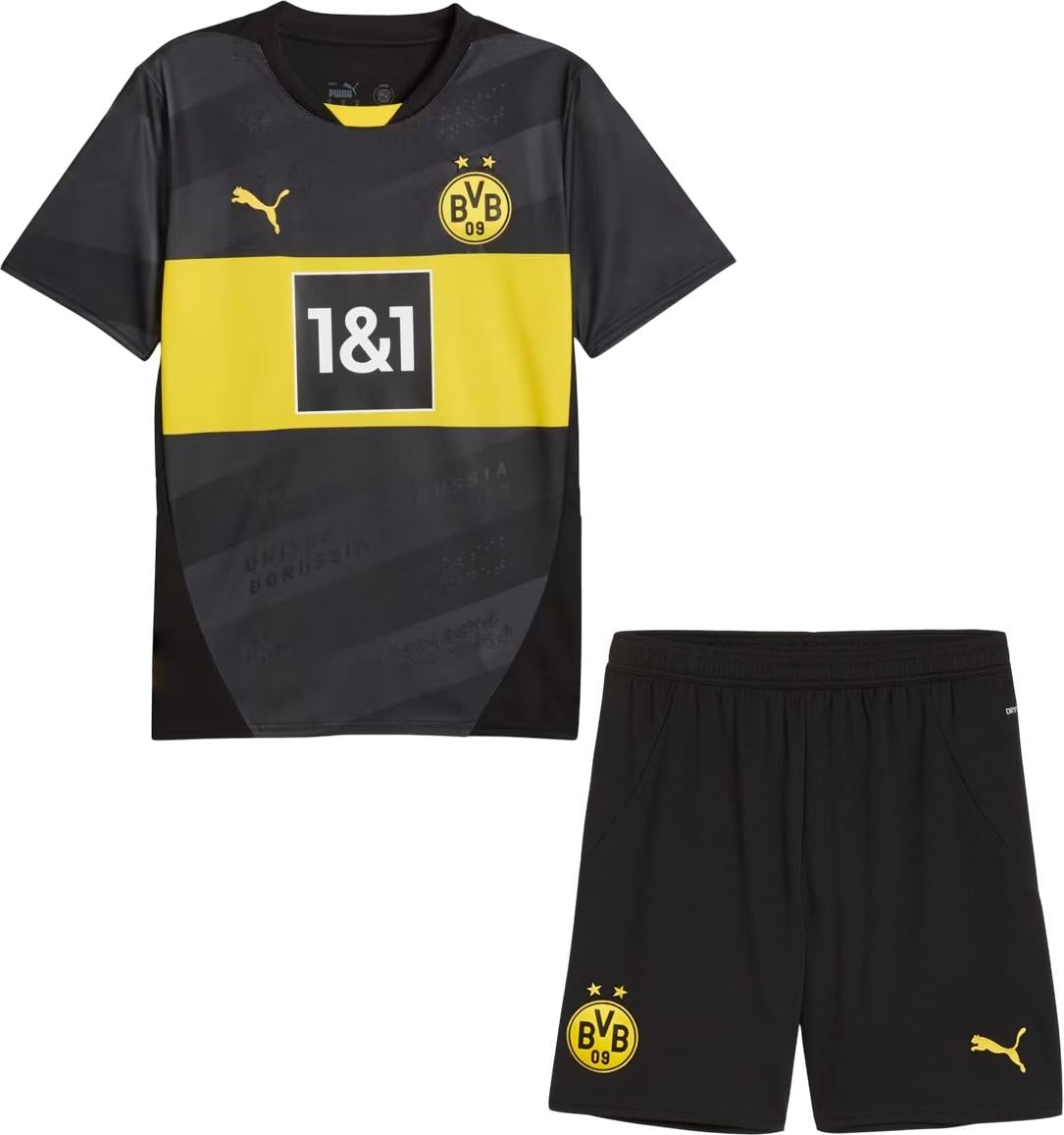 Футбольная форма Боруссия Дортмунд 2024-2025 выездная S Серо-желтый (F0110)
