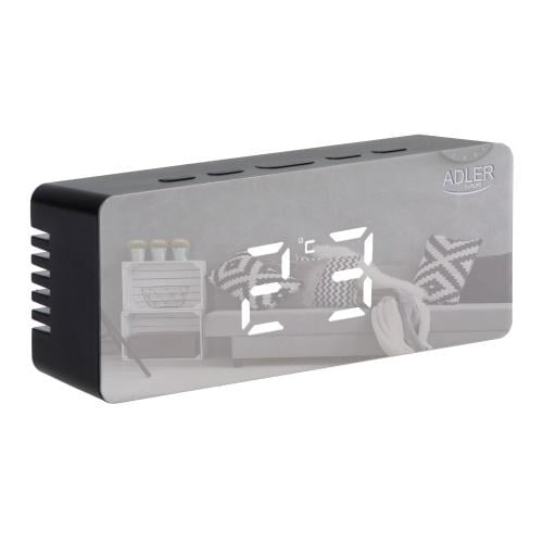 Годинник Adler AD 1189 3xAAA або USB Black (id_2115)