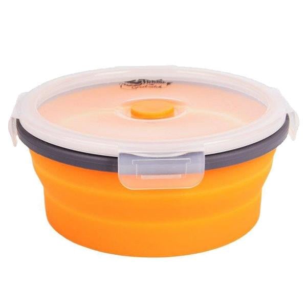 Контейнер Tramp складаний з кришкою-заскочкою 800 мл Orange (TRC-087-orange)