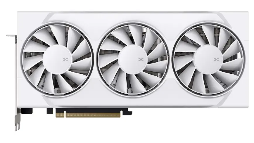 Відеокарта XFX Swift AMD Radeon RX 9060 XT OC White Triple Fan Gaming Edition 16GB (RX-96TS316W7) Відеокарта XFX Swift AMD Radeon RX 9060 XT OC White Triple Fan Gaming Edition 16GB (RX-96TS316W7)