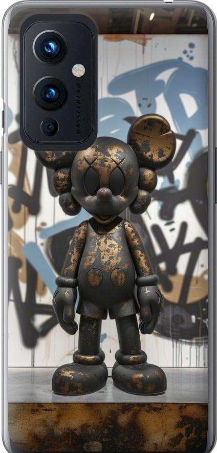 Чехол на OnePlus 9 Bronze kaws v2 (6098t-2249-42517)