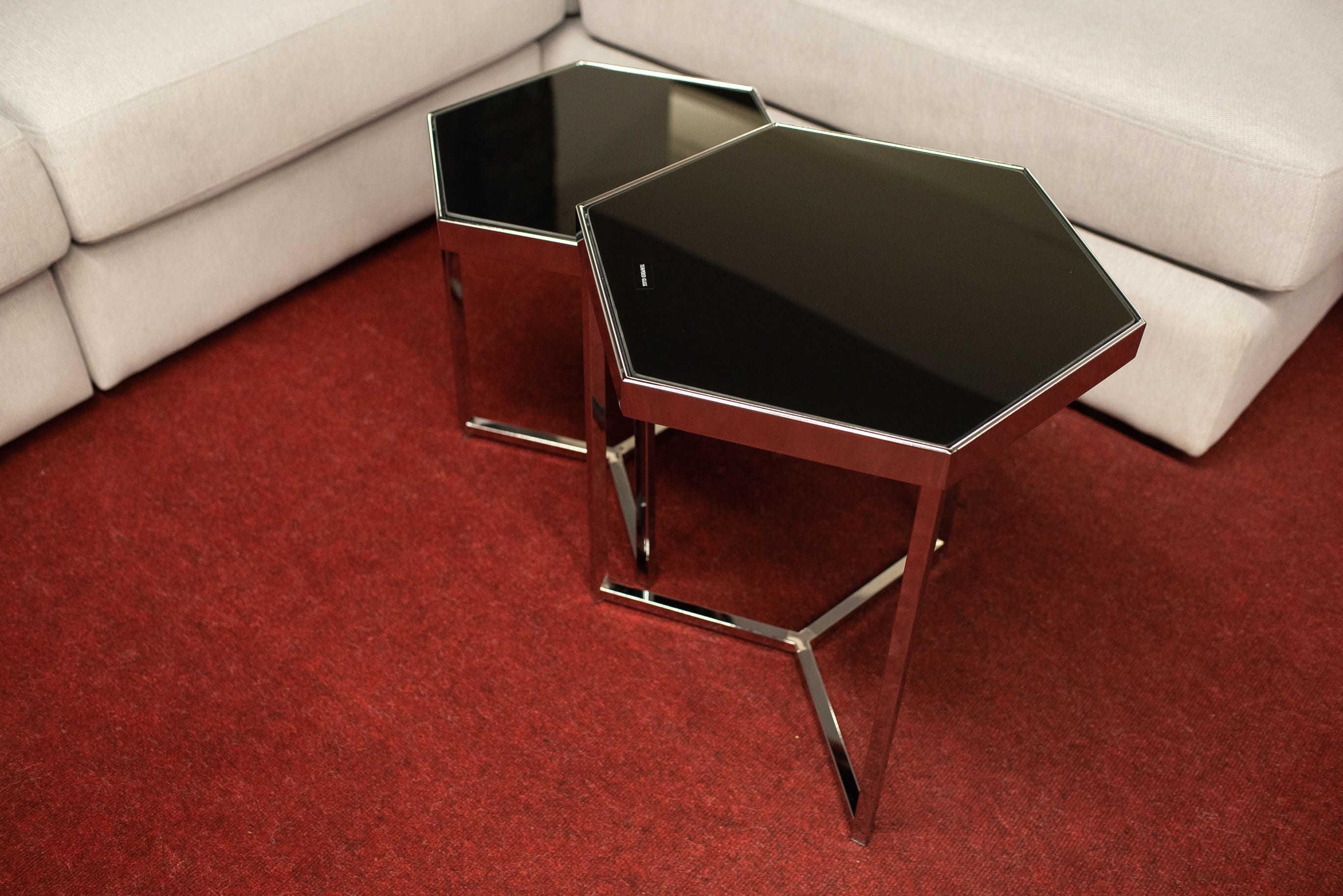 Журнальный стол Signal Milos Черный/Хром - фото 4