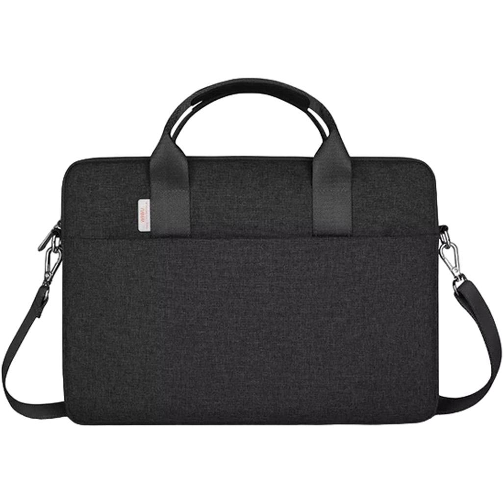 Сумка для ноутбука WiWU Minimalist Pro Laptop Bag 14" Black - фото 3