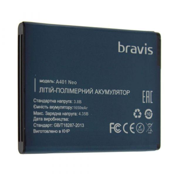 Акумулятор Bravis Neo A401 PRC