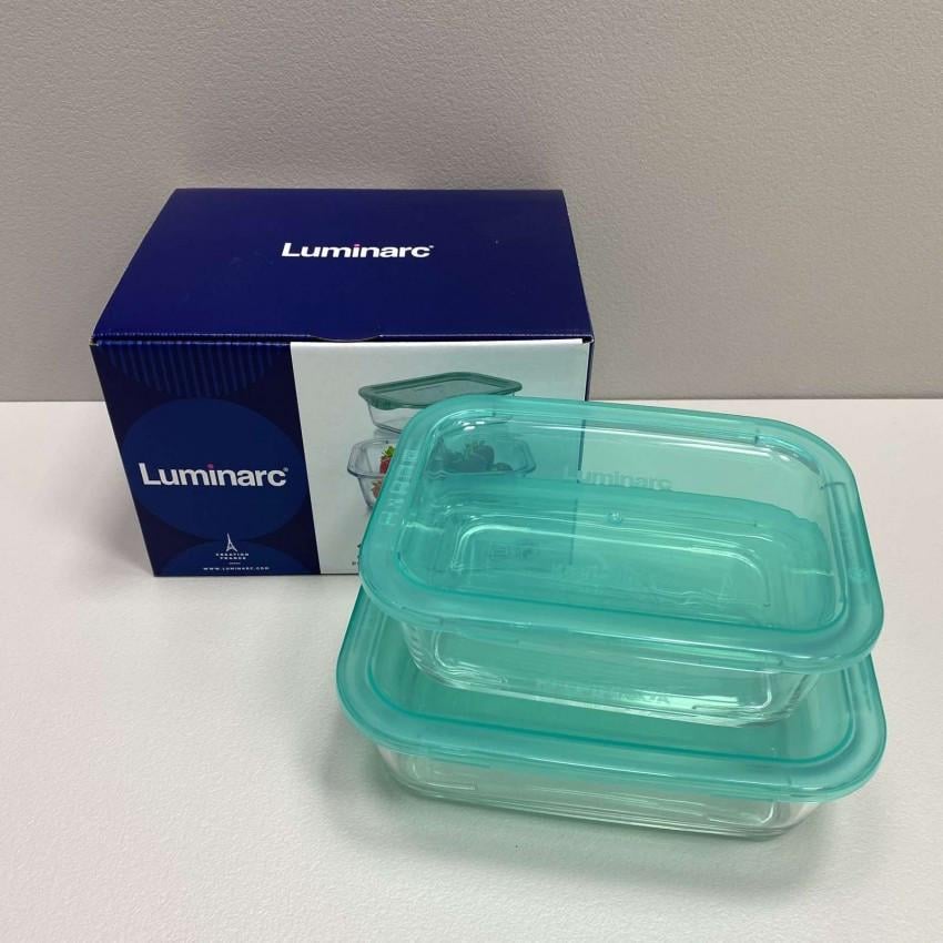 Набор контейнеров Luminarc Keep'n box P5506 2 шт. (1209048645) - фото 3 Набор контейнеров Luminarc Keep'n box P5506 2 шт. (1209048645) - фото 3