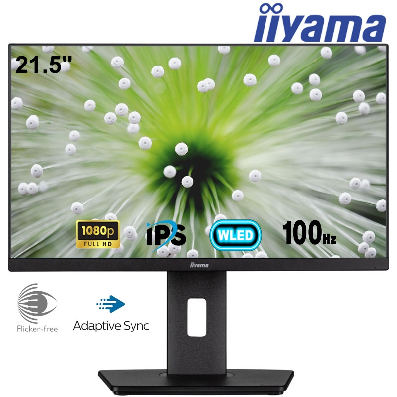 Монитор Iiyama XUB2292HSU-B6 безрамочный IPS 1920x1080 Full HD 21.5" (tf6900) - фото 2 Монитор Iiyama XUB2292HSU-B6 безрамочный IPS 1920x1080 Full HD 21.5" (tf6900) - фото 2