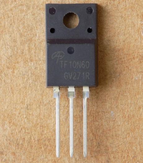 Транзистор TF10N60 AOTF10N60/FHF10N60 для FQPF10N60C/FDPF10N60NZ/TMPF10N60/RS10N (25486)