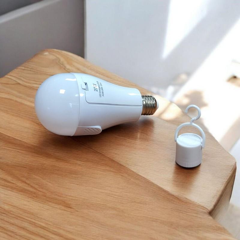 Світлодіодна лампа аварійна 20 Вт з акумулятором Е27 (29901004) - фото 4 Світлодіодна лампа аварійна 20 Вт з акумулятором Е27 (29901004) - фото 4