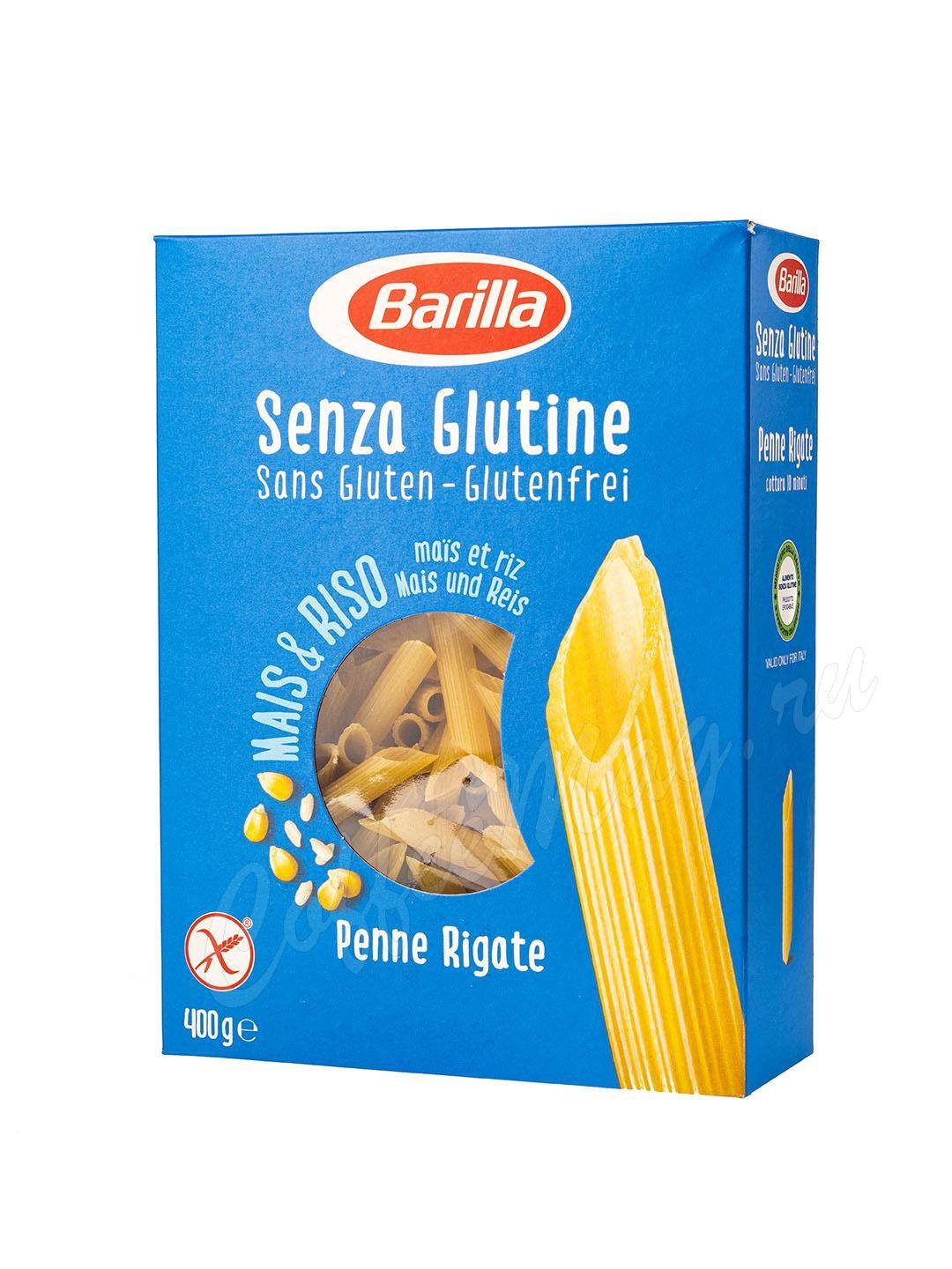 Макароны без глютена Barilla Penne Rigate Перья 400 г (8076809545457)