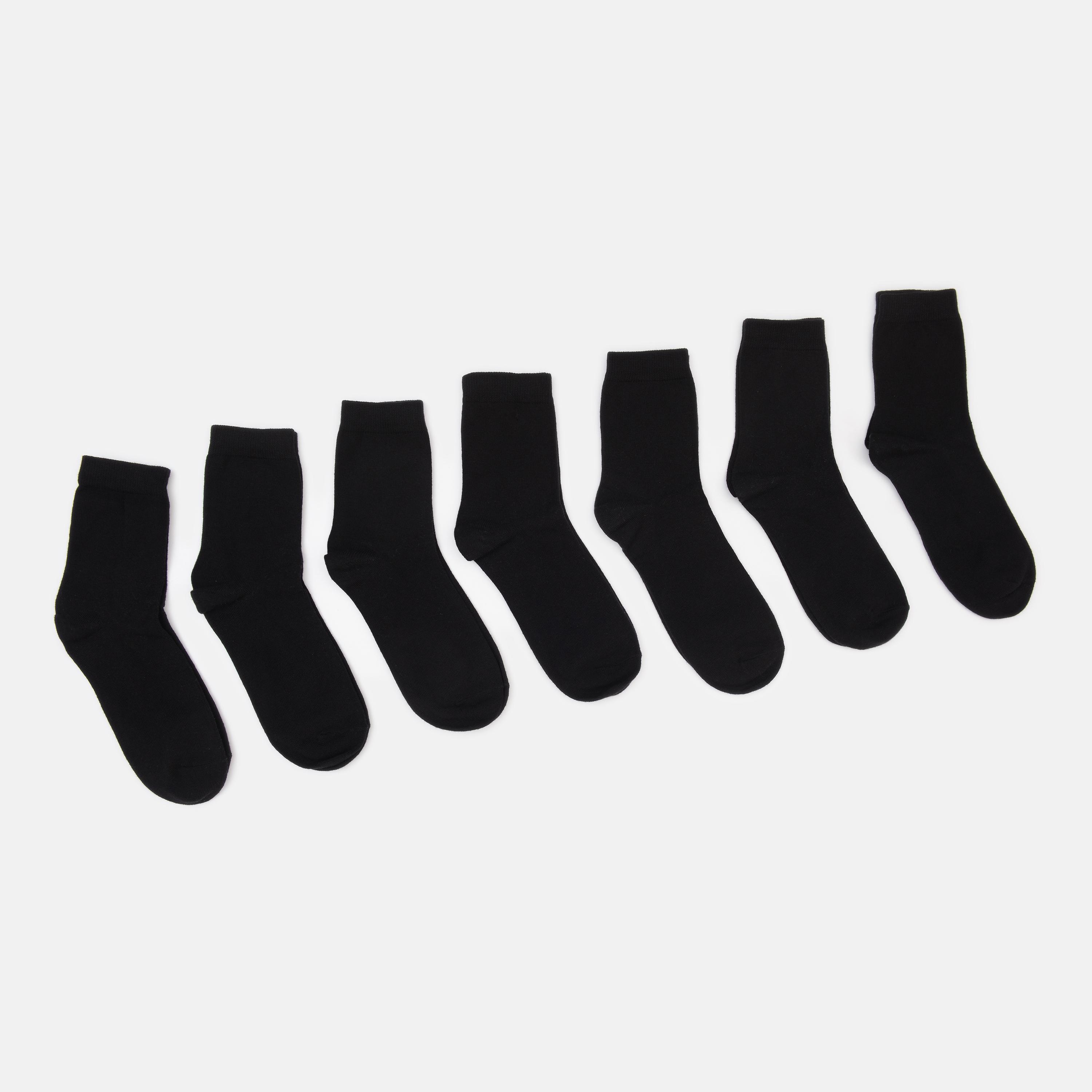 Шкарпетки C&A 7 пар р. 39-42 Чорний (150988547)