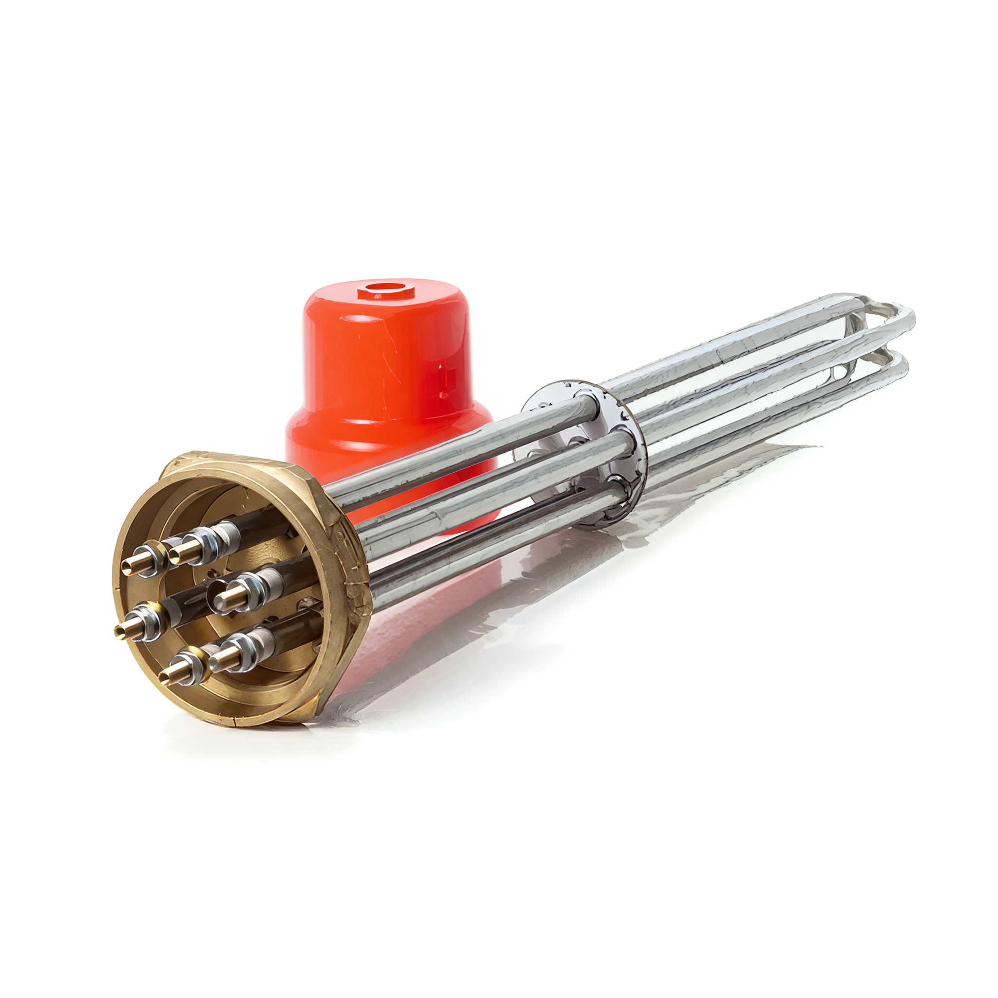 Блок ТЭН Tenko крепления гайка латунная 9000 Вт 2" L 420 мм 220V (49176)