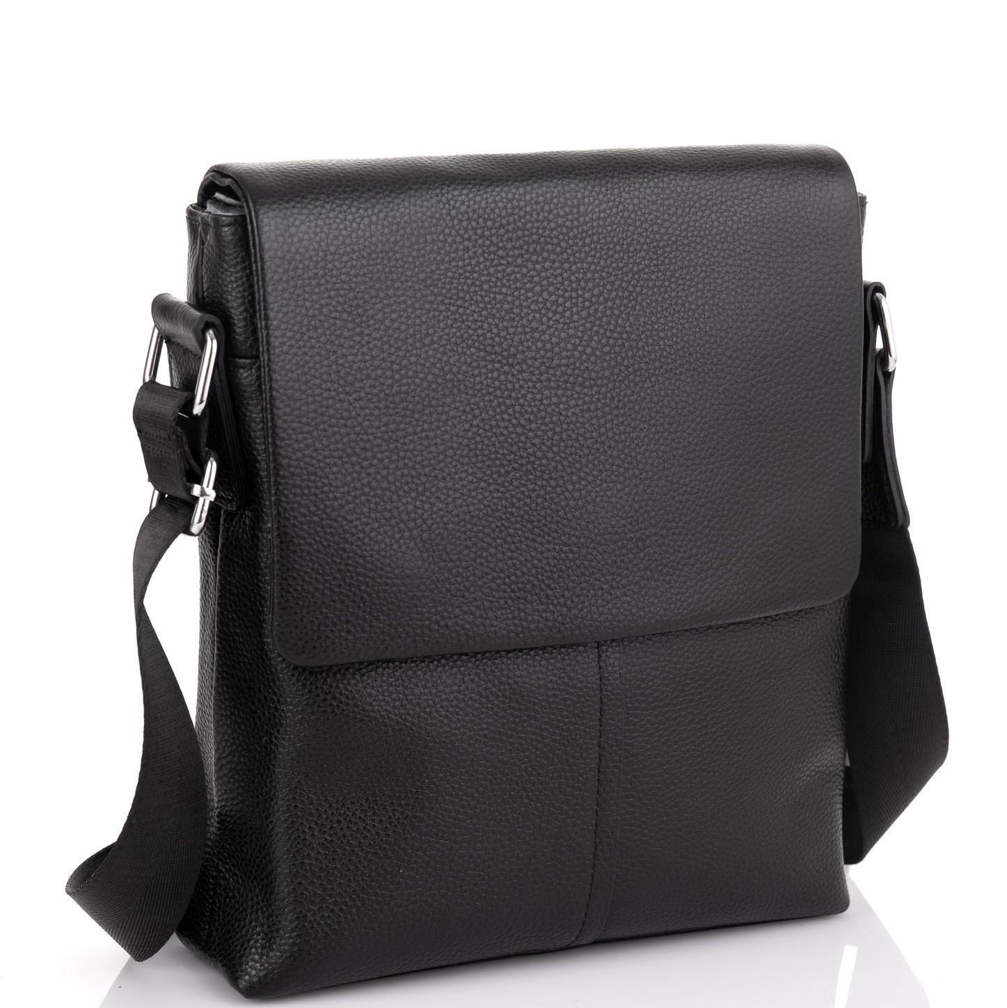Чоловіча сумка через плече Royal Bag A25F-8870A Чорний (4807)