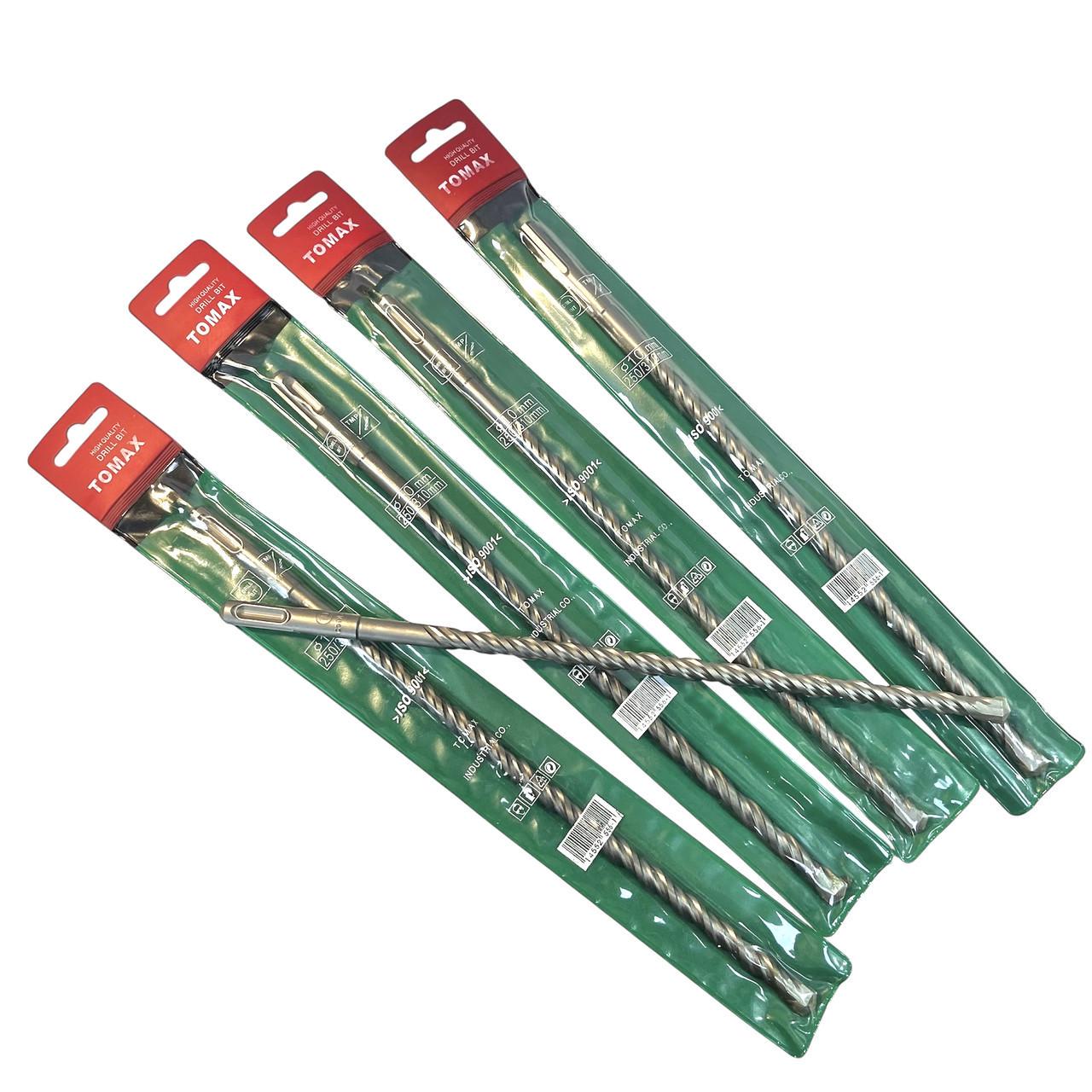Бур по бетону TOMAX 10x310 мм SDS-plus (1415215268) - фото 6