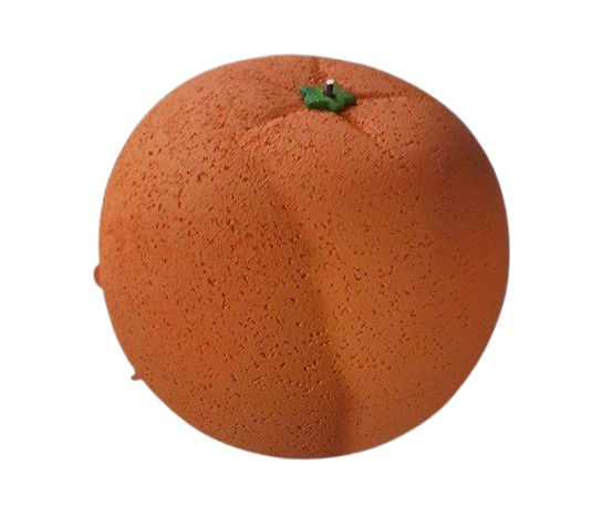 Мандарин пенопластовый окрашенный 60 см (083697)