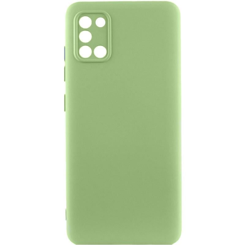 Протиударний чохол Silicone Cover Lakshmi Full Camera (A) для Samsung Galaxy A31 Зелений / Pistachio