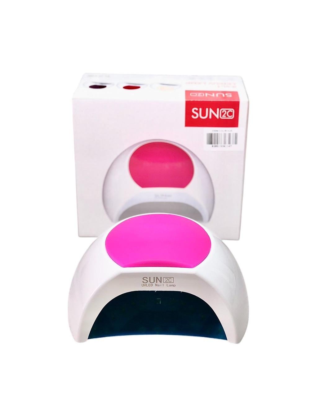 Лампа для манікюру SUN 2C LED+UV 48 Ват з дисплеєм таймер 10/30/60/90 сек (26350909) - фото 8