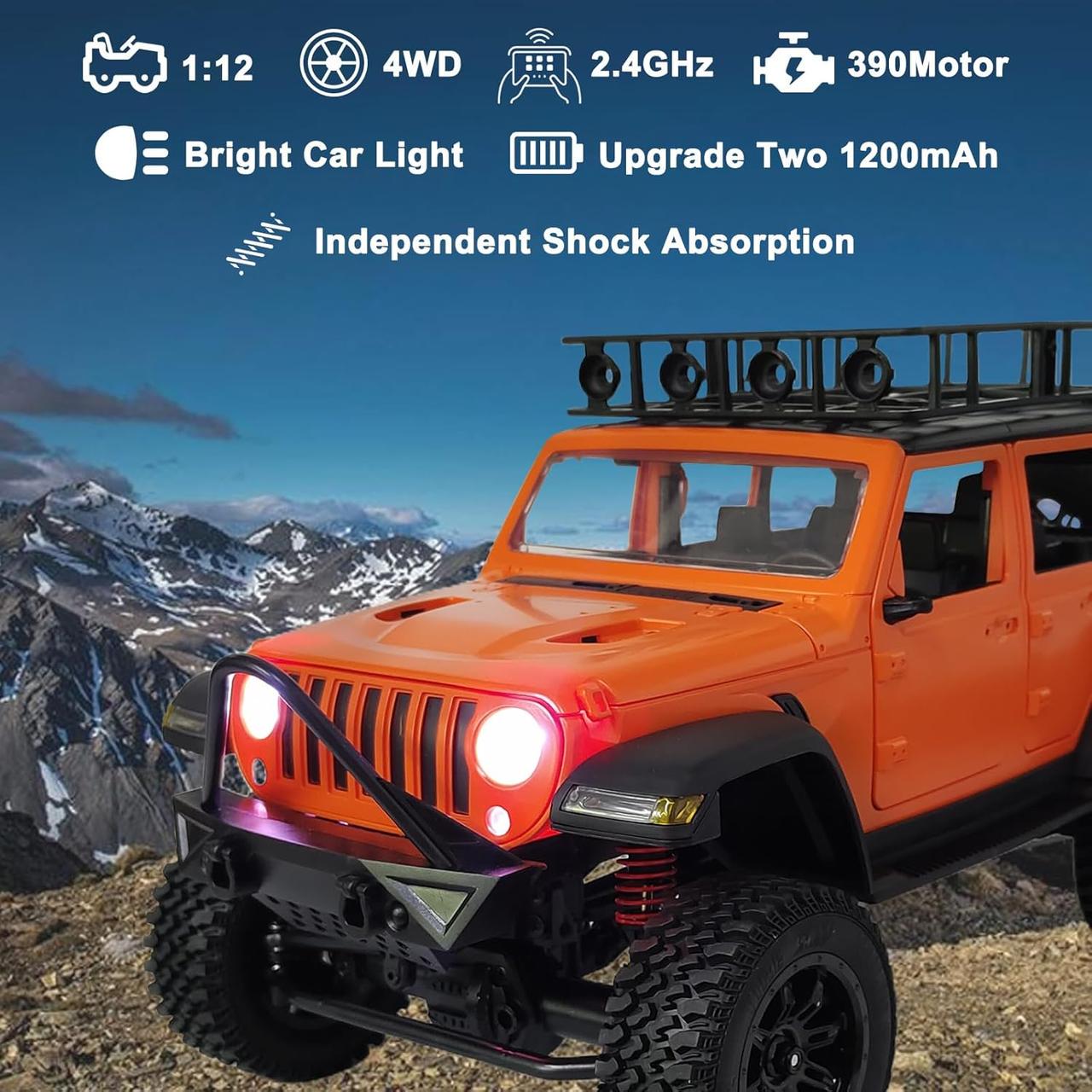 Машинка на радіокеруванні MN128 (Jeep Wrangler) - фото 6 Машинка на радіокеруванні MN128 (Jeep Wrangler) - фото 6