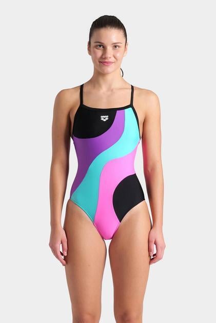 Купальник закрытый для женщин Arena MULTI SLICES SWIMSUIT LIGHTDRO Жен р. 36 Разноцветный (008094-598 36) - фото 1 Купальник закрытый для женщин Arena MULTI SLICES SWIMSUIT LIGHTDRO Жен р. 36 Разноцветный (008094-598 36) - фото 1