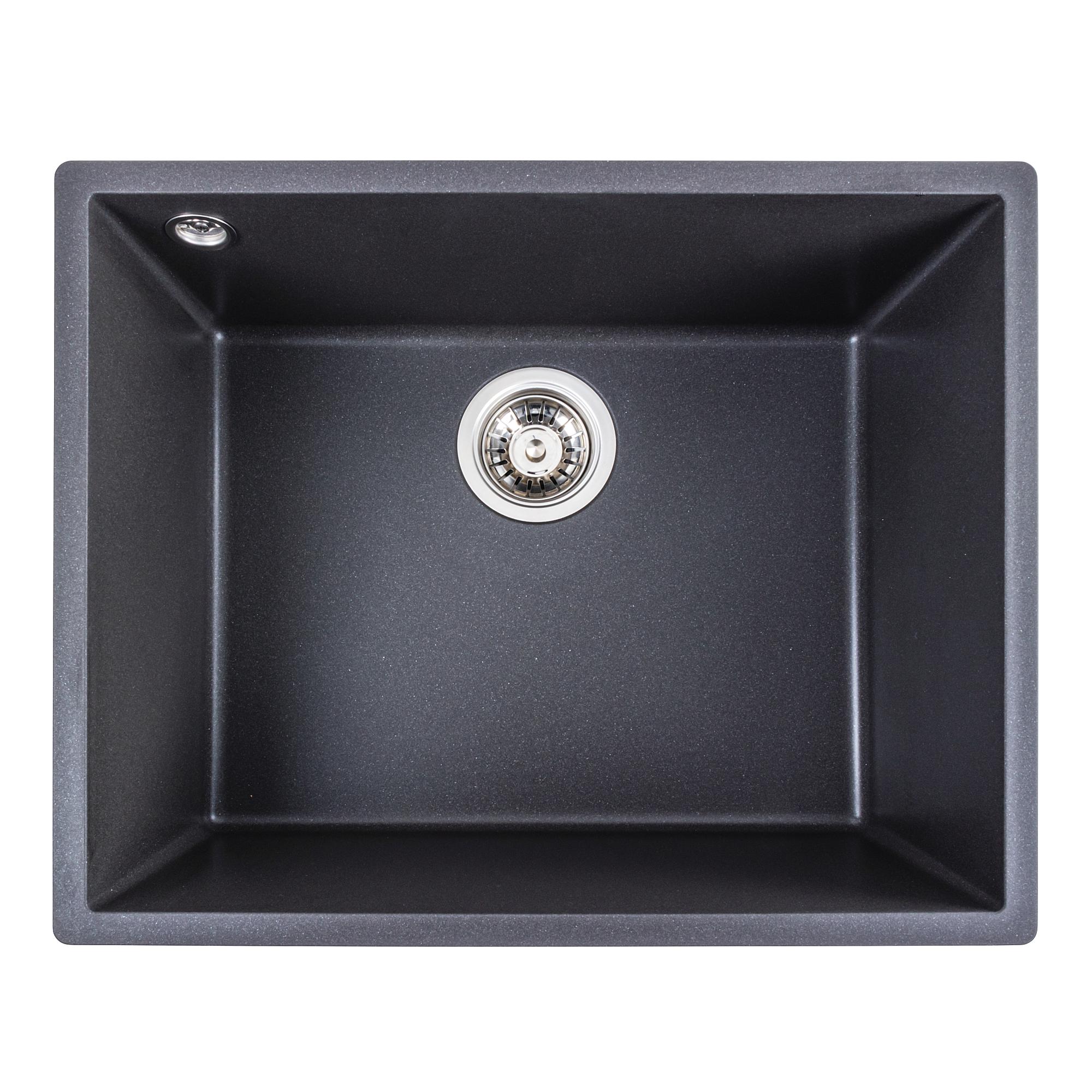 Мойка для кухни гранитная Platinum 5444 OASIS Морион матовый (000040817) Мойка для кухни гранитная Platinum 5444 OASIS Морион матовый (000040817)