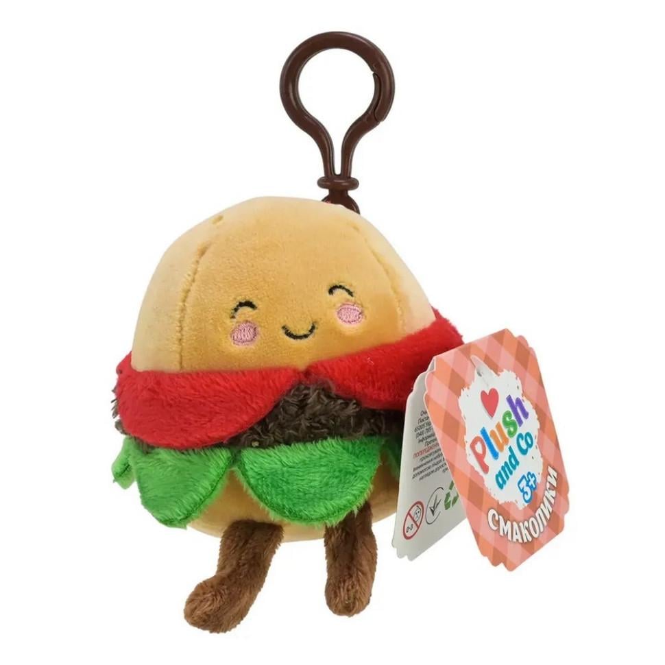 Мягкая игрушка-брелок Plush and Co PLC25084 Гамбургер 7 см (2990429639)