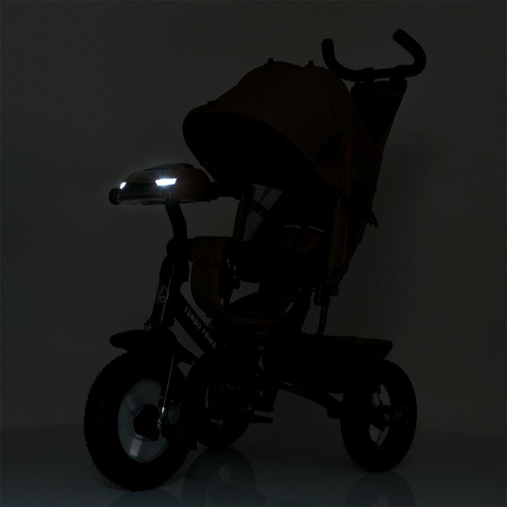 Детский велосипед трехколесный Turbo Trike MT 1006 резиновые колеса Оранжевый (723274573) - фото 13