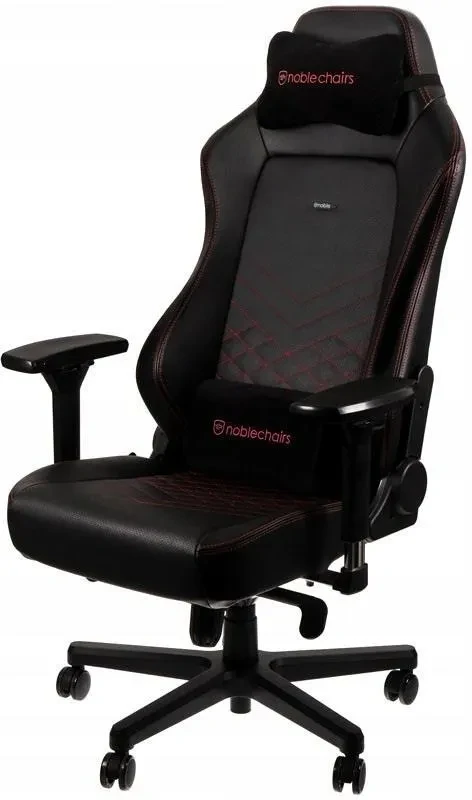 Комп'ютерне крісло геймерське Noblechairs Hero Gaming Чорно-червоний (66915590)