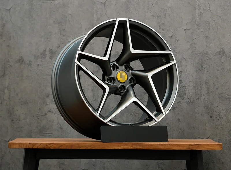 Диски колісні ковані OEM R20 R21 Kabeast Forged для Ferrari F8 алюміній 4 шт.