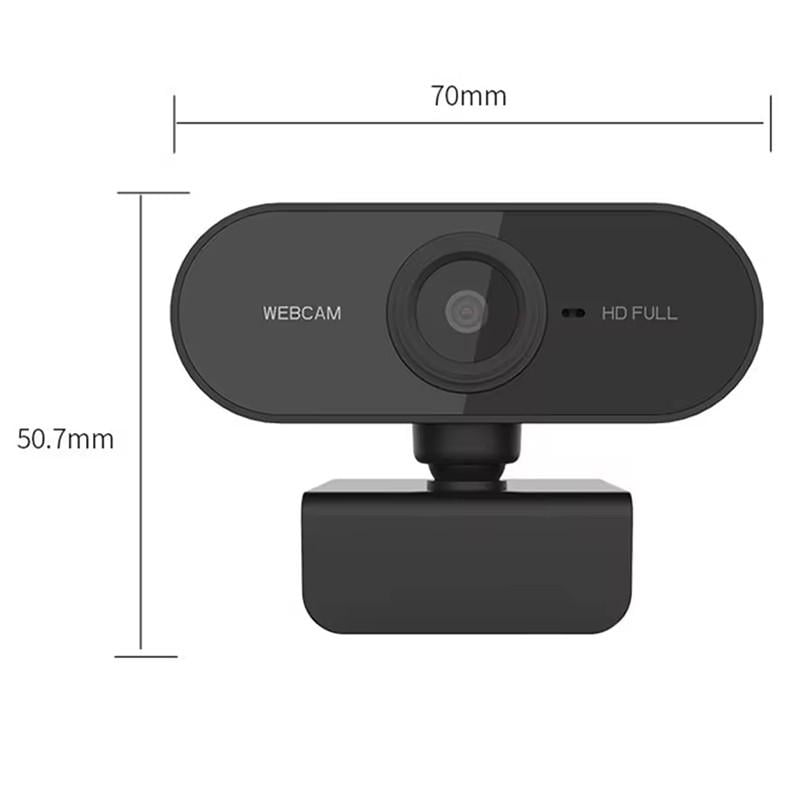 Веб-камера с микрофоном U&P Webcam X2 Full HD USB Black (SWE-X2FH-BK) - фото 9